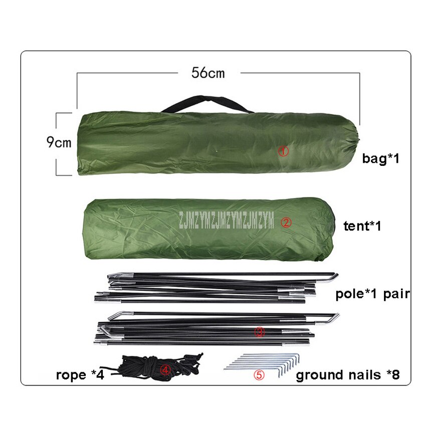 Cheap Goat Tents 120*195cm Portable Privacy Toilet Bath Shower Tent 210T Polyester Outdoor Camping Dressing Room Photography Tent Manual Install Tents 